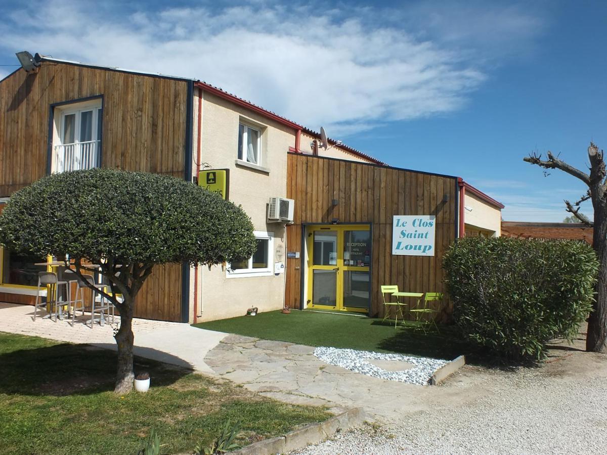 Logis Hotel Restaurant Le Clos Saint Loup Bram المظهر الخارجي الصورة