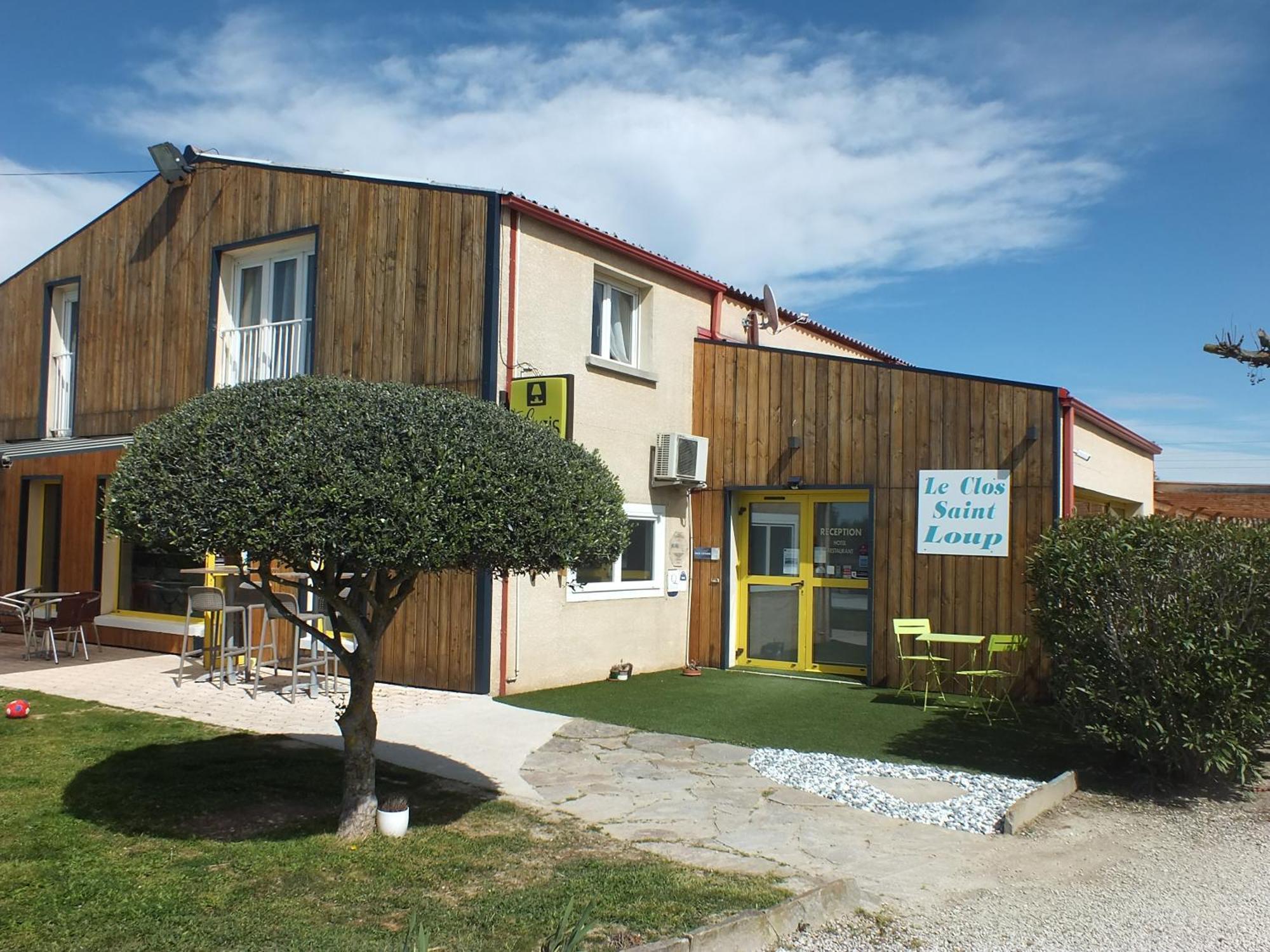 Logis Hotel Restaurant Le Clos Saint Loup Bram المظهر الخارجي الصورة