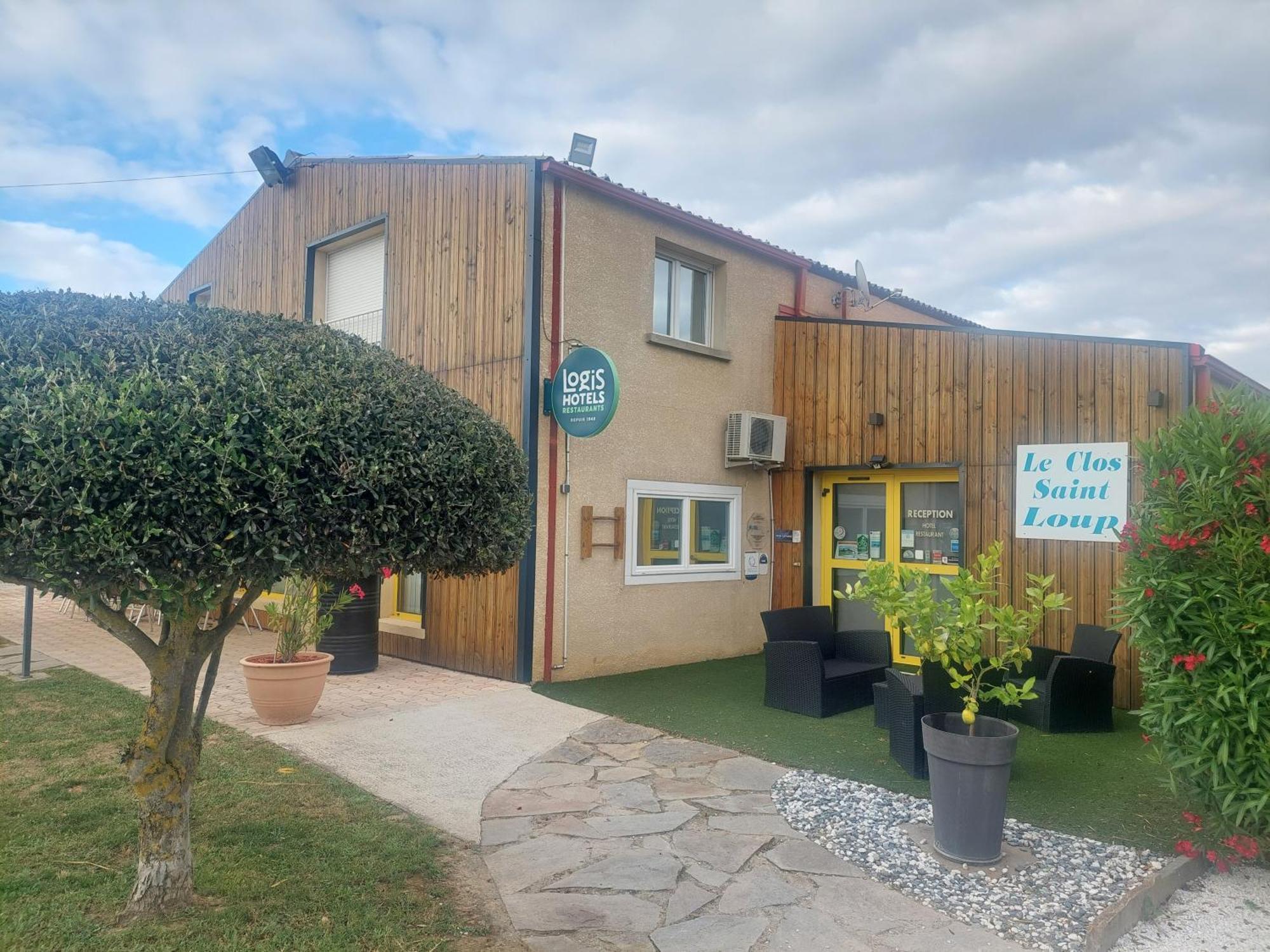 Logis Hotel Restaurant Le Clos Saint Loup Bram المظهر الخارجي الصورة
